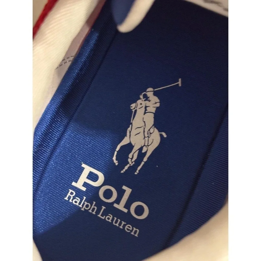 Polo Ralph Lauren Train 85 Sneakers Red White Blue Suede Mesh Mens Shoes